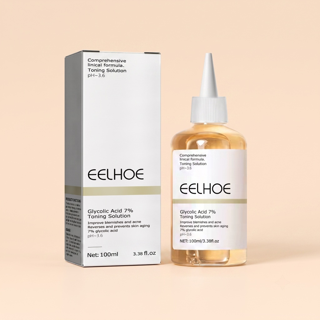 Luxury Skincare Brands - 7% กรดไกลโคลิก โทนเนอร์บำรุงผิวหน้า น้ำยาขัดผิวอย่างอ่อนโยน ช่วยให้ผิวหยาบกร้าน ลดความหยาบกร้าน
